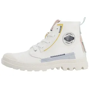 Comparateur de prix : Palladium PAMPA UNDERLAYER - Half-hoge schoenen - Kleur: Wit/beige - Maat: 37