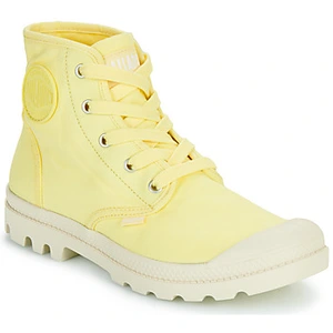 Hoge Sneakers Palladium PAMPA HI Geel pas cher