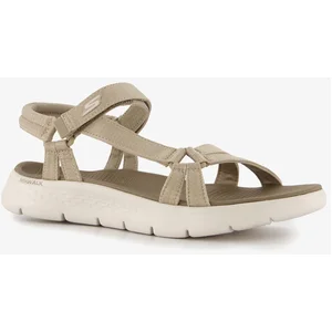 Comparateur de prix : Skechers Go Walk Flex Sandal - Sublime Dames Sandalen - Taupe - Maat 38
