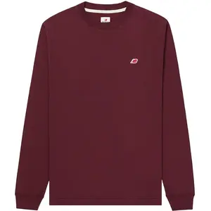 New Balance Made In Usa Core Long Sleeve T Nbburgdy Size: M | Sweaters Outlet | Heren | pas cher