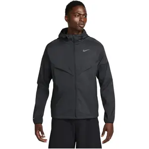 Nike Packable Windrunner Jacket - Black/Black, Black/Black XXL pas cher