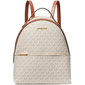 Sac à dos - MICHAEL KORS - Sheila - Cuir - Taille M - Couleur Vanille