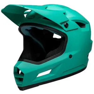 Bell Sanction 2 Casque de vélo intégral avec coque en ABS et doublure EPS Turquoise Taille L