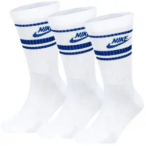 Nike Unisex Chaussettes U Nk Nsw Everyday Essential Cr, White/Game Royal/Game Royal, DX5089-105, MVendu parbol