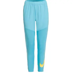Nike dri-fit swoosh trainingsbroek in de kleur blauw. pas cher