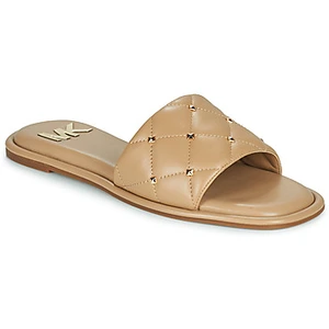 Slippers MICHAEL Michael Kors HAYWORTH SLIDE Brown pas cher