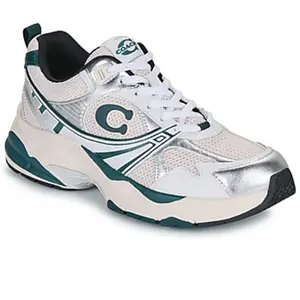Baskets basses Coach COACH MESH SNEAKER femme pas cher