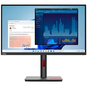 Lenovo T27p-30 (3840 x 2160 pixels, 27"), Moniteur, Noir pas cher