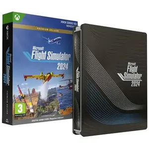 Xbox Games Series X/s Flight Simulator 2024 Premium Deluxe Edition Steelbook pas cher
