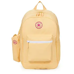 Rugzak Converse CONVERSE BACKPACK PENCIL CASE Geel pas cher