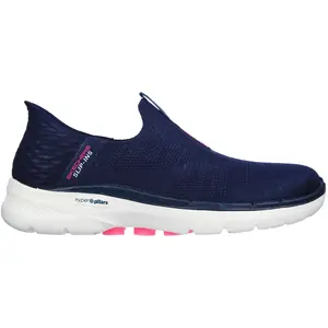 Skechers, Femmes, Derbies, Go Walk 6 Fabulous, Bleu, (39.5) pas cher