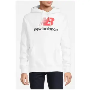 New Balance Made Logo Hood White Size: L | Hoodies Outlet | Heren | Wit pas cher
