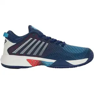 Comparateur de prix : K-Swiss, Hypercourt Supreme Hb Gravel Heren Tennsischoenen, Blauw, EU 41,5