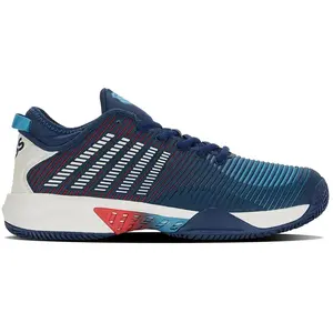 K-Swiss, Hypercourt Supreme Hb Gravel Heren Tennsischoenen, Blauw, EU 42 pas cher