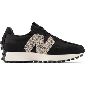 New Balance New Balance 327 Womens Animal Print Black Trainers - 38 pas cher