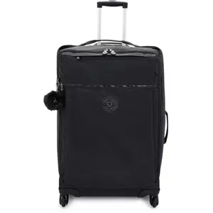 Kipling Bagages À Roulettes Darcey L Python Embossed Noir Grand Femme 60% Polyamide, 40% Recycled Polyamide pas cher