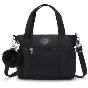 Kipling Sac D'épaule Jayla S Python Embossed Noir Petit Femme 60% Poly... pas cher