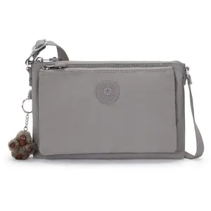 Kipling Sac Bandoulière Mikaela Cloudy Grey Gris Petit Femme 100% Polyamide pas cher