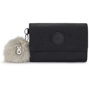 Kipling Portefeuille Pixi Python Embossed Noir Standard Femme 60% Poly... pas cher