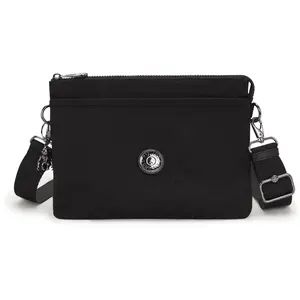 Kipling Sac Bandoulière Riri L Black Sign Jacquard Noir Standard Femme 100% Polyester