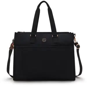 Kipling Fourre Tout Mitra Rose Black City Noir Grand Femme 100% Recycl... pas cher