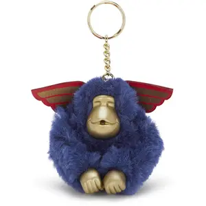 Kipling Singe/porte Clé Wonder Monkey Wonder Blue Bleu Petit Femme 72% Acrylic, 28% Polyester pas cher