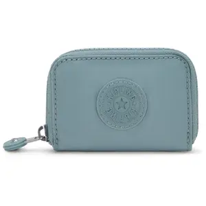 Kipling Portefeuille Cash Buddy Relaxed Grey Bleu Petit Femme 56% Recy... pas cher