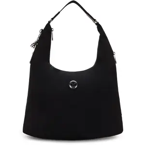 Kipling Sac D'épaule Eanna Zip Endless Black Noir Standard Femme 100% Recycled Polyamide