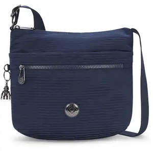 Kipling Sac Bandoulière Arto Night Ocean Jacquard Bleu Standard Femme 100% Polyester