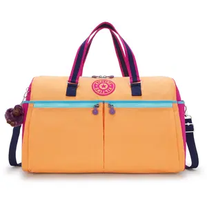 Kipling Sac Marin Itska Up Tangerine Dream Cb Travel Multicolore Grand... pas cher