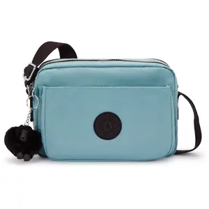 Kipling Sac Bandoulière Abanu M Muted Sage Combo Bleu Standard Femme 56% Recycled Polyamide, 44% Polyamide