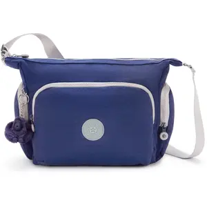 Kipling Sac Bandoulière Gabb Bottle Blue Combo Bleu Grand Femme 56% Recycled Polyamide, 44% Polyamide