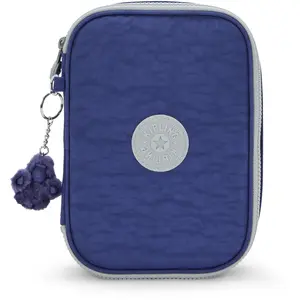 Kipling Pochette 100 Pens Bottle Blue Combo Bleu Grand Femme 56% Recycled Polyamide, 44% Polyamide