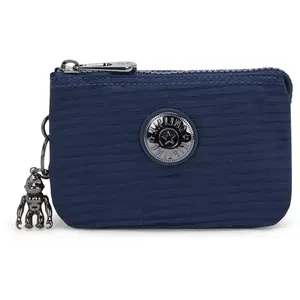 Kipling Pochette Creativity S Night Ocean Jacquard Bleu Petit Femme 100% Polyester pas cher