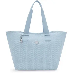 Kipling Fourre Tout Raaja Light Denim Jq Imprimé Grand Femme 100% Cotton pas cher