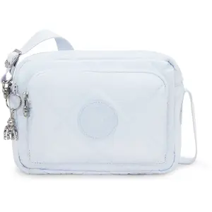 Kipling Sac Bandoulière Abanu M Zip Water Blue Quilt Bleu Standard Fem... pas cher
