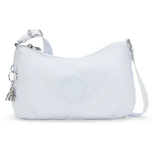 Kipling Sac D'épaule Ayda Up Water Blue Quilt Bleu Petit Femme 100% Polyamide pas cher
