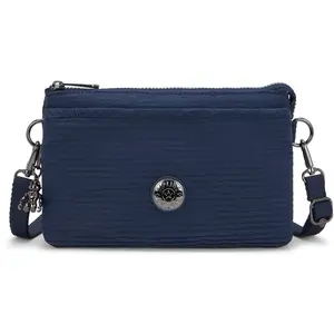 Kipling Sac Bandoulière Riri Night Ocean Jacquard Bleu Petit Femme 100% Polyester pas cher