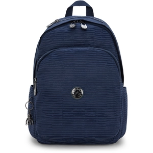Kipling Sac À Dos Delia Night Ocean Jacquard Bleu Standard Femme 100% ... pas cher