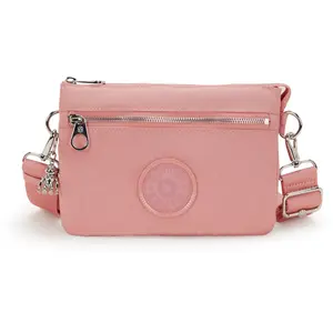 Kipling Sac Bandoulière Riri Zip Rose Spice Petit Femme 100% Polyamide pas cher