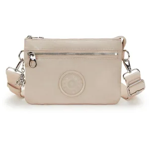 Kipling Sac Bandoulière Riri Zip Beige Spice Petit Femme 100% Polyamide pas cher