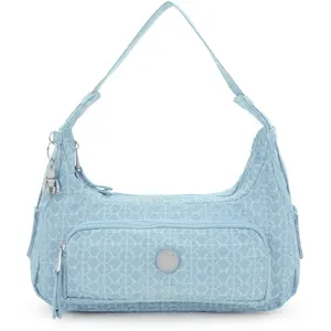 Kipling Sac D'épaule Karis S Light Denim Jq Imprimé Petit Femme 100% Cotton pas cher