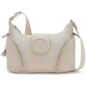 Kipling Sac Bandoulière Sera M Beige Spice Standard Femme 100% Polyami... pas cher