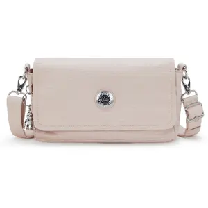 Kipling Sac D'épaule Aras Up Pink Pearl Jacquard Petit Femme 100% Polyester