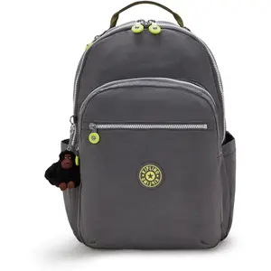 Kipling SEOUL Grand sac à dos, Back to Grey (Gris) pas cher