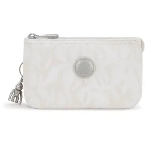 Kipling Pochette Creativity L Palm Beige Jacquard Imprimé Grand Femme 100% Polyester