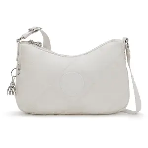 Kipling Sac D'épaule Ayda Up Airy Beige Quilt Petit Femme 100% Polyamide pas cher