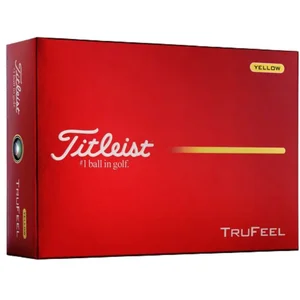 Titleist TruFeel Golfballen Geel 2026Vendu parbol