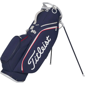 Titleist Players S4 Standbag Navy Wit Rood