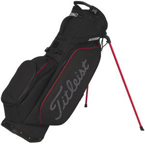 Titleist Players S5 StaDry Standbag Black Red Graphite